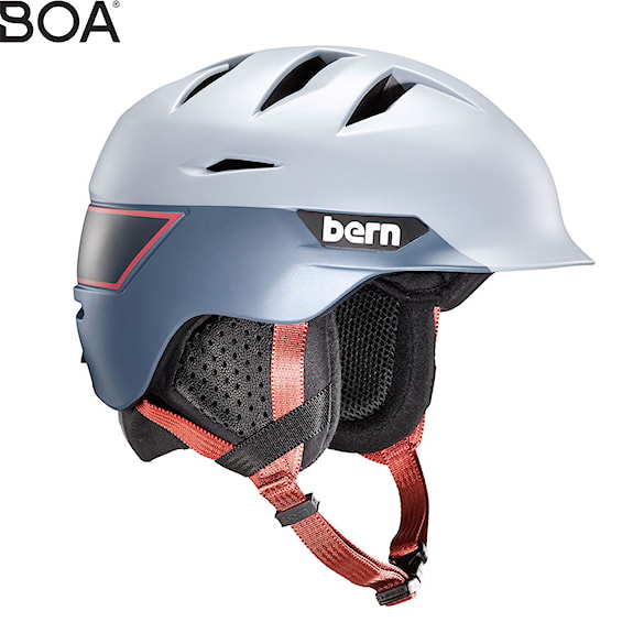 Helma na snowboard Bern Rollins matte denim tri-tone 2019 - 1
