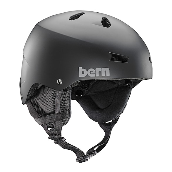 Helma na snowboard Bern Team Macon matte black 2019 - 1