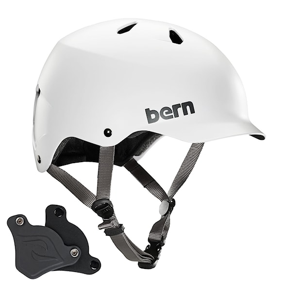 Prilba na wakeboard Bern Watts H2O satin white 2021 - 1