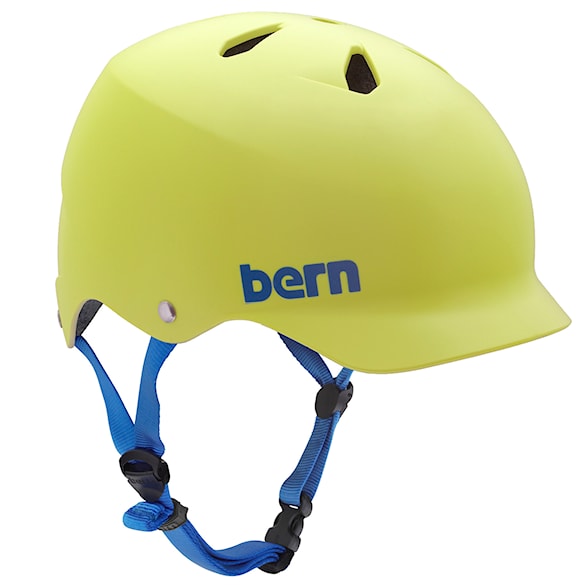 Helma na skateboard Bern Watts mat. neon yellow 2012 - 1