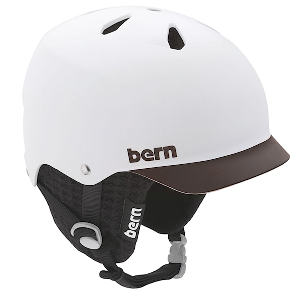 Helma na snowboard Bern Watts matte white brim 2012 - 1