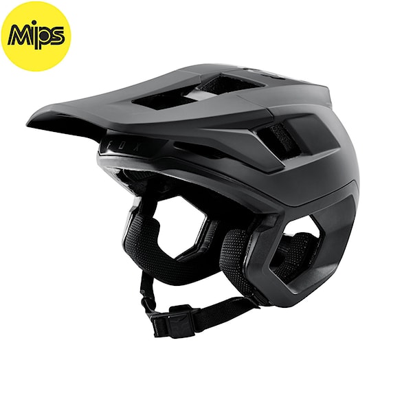 Prilba na bicykel Fox Dropframe Pro black 2020 - 1