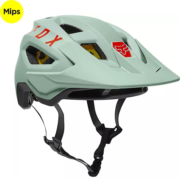 Prilba na bicykel Fox Speedframe eucalyptus 2022 - 1
