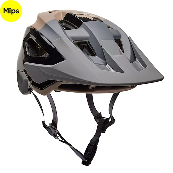 Prilba na bicykel Fox Speedframe Pro Klif mocha 2023 - 1