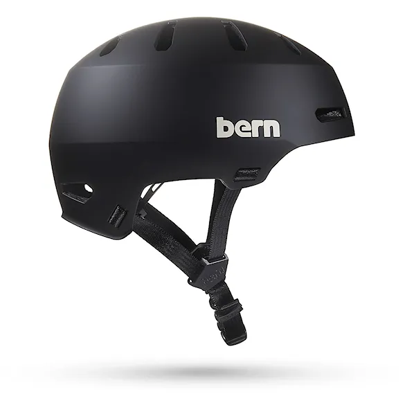 Skate kask Bern Macon 2.0 matte black 2025 - 2
