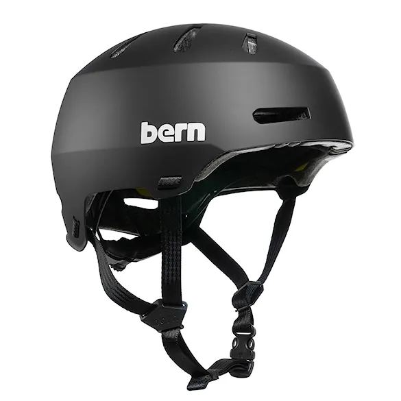 Skate kask Bern Macon 2.0 Mips matte black 2025 - 1