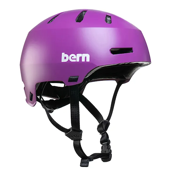 Skate kask Bern Macon 2.0 Mips satin purple 2025 - 1