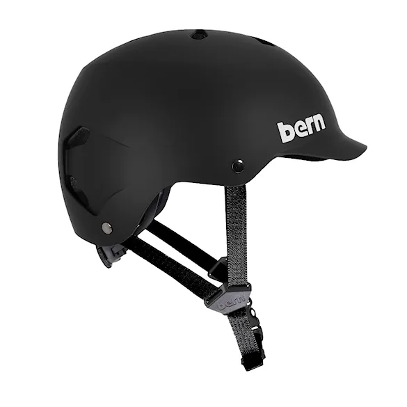 Helma na skateboard Bern Watts Classic matte black 2025 - 2