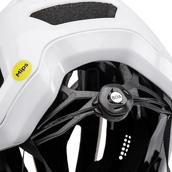 Bike Helmet Fox Crossframe Pro white 2025 - 7
