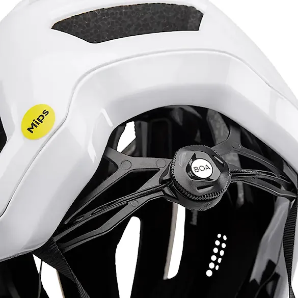 Prilba na bicykel Fox Crossframe Pro white 2025 - 7