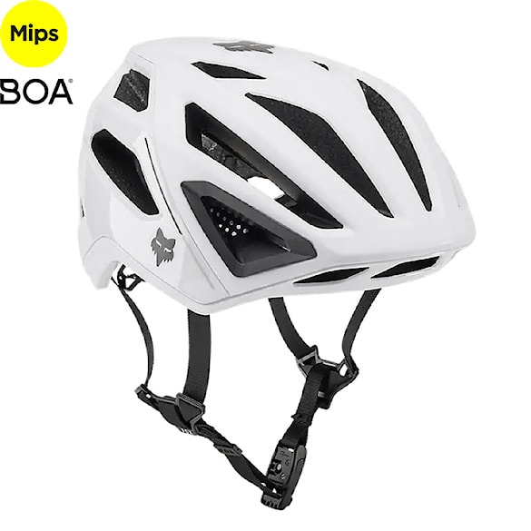 Bike Helmet Fox Crossframe Pro white 2025 - 1