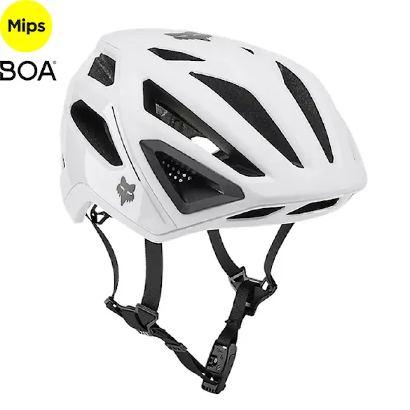 Prilba na bicykel Fox Crossframe Pro white 2025 - 1