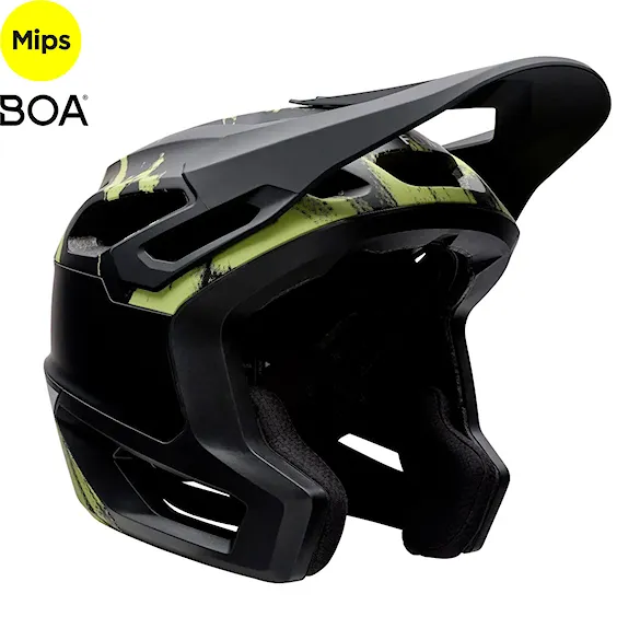 Kask rowerowy Fox Dropframe Pro Flow black 2026 - 1