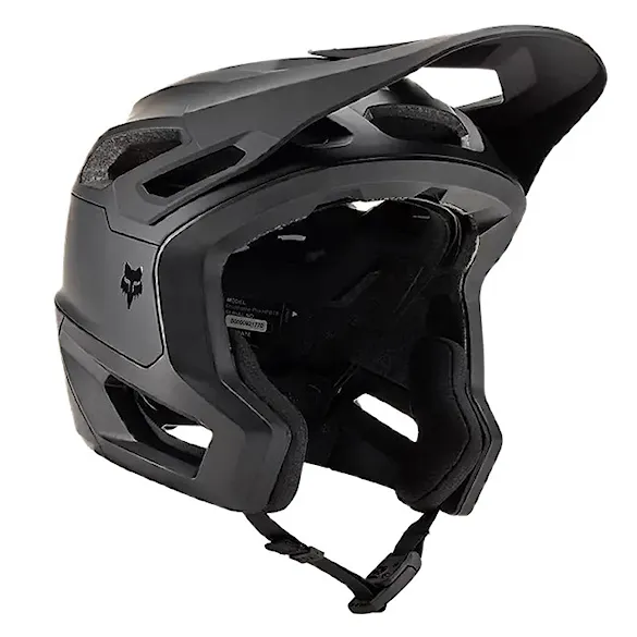 Kask rowerowy Fox Dropframe Pro Matte matte black 2026 - 1