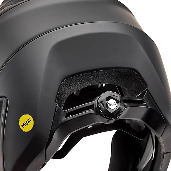 Kask rowerowy Fox Dropframe Pro Matte matte black 2026 - 9