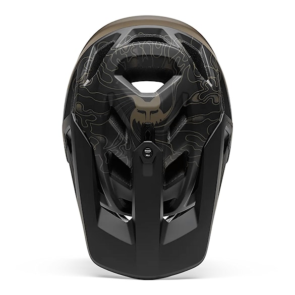 Kask rowerowy Fox Proframe Frequency military 2025 - 4