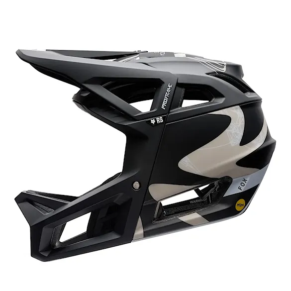 Kask rowerowy Fox Proframe Rs Diffuse black 2026 - 3