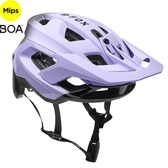 Bike Helmet Fox Speedframe Pro Backfade lilac 2025 - 1