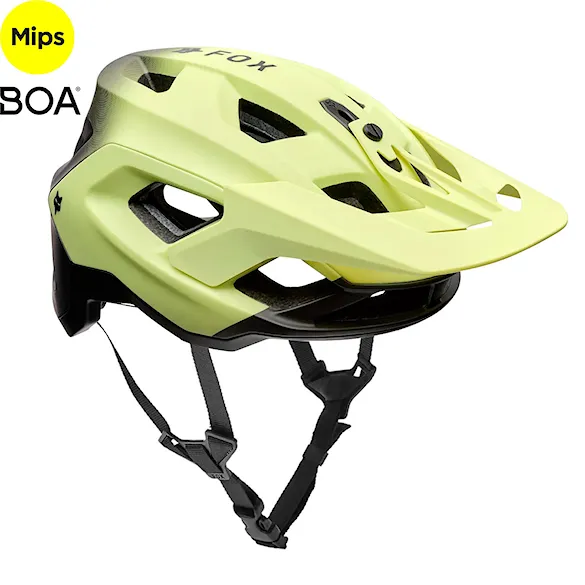 Prilba na bicykel Fox Speedframe Pro Backfade lime 2026 - 1