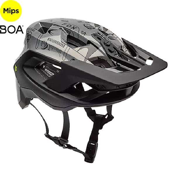 Kask rowerowy Fox Speedframe Pro Lunar SE black 2025 - 1