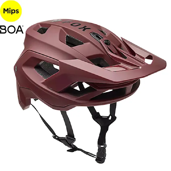 Kask rowerowy Fox Speedframe Solid rust 2026 - 1