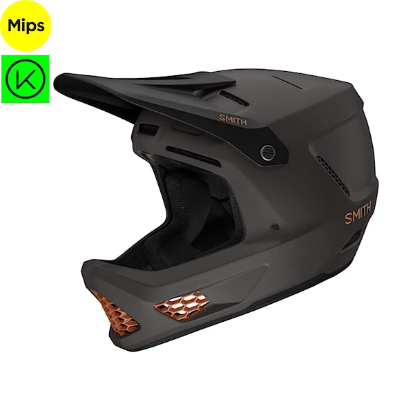 Prilba na bicykel Smith Hardline Mips matte gravy 2026 - 1