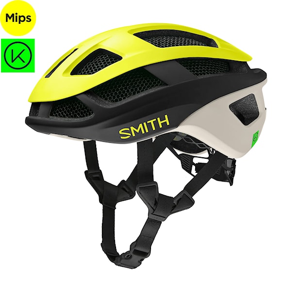 Bike Helmet Smith Trace Mips matte neon yellow viz 2026 - 1