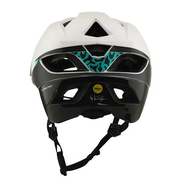 Prilba na bicykel Troy Lee Designs Flowline SE Mips Stacks pumice/real teal 2026 - 7