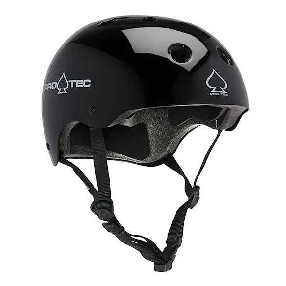 Skateboard Helmet Pro-Tec Classic Cert gloss black - 2