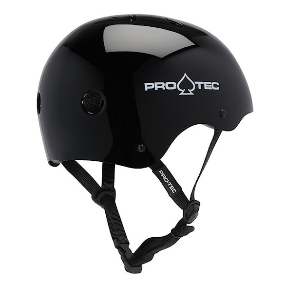 Skateboard Helmet Pro-Tec Classic Cert gloss black - 4