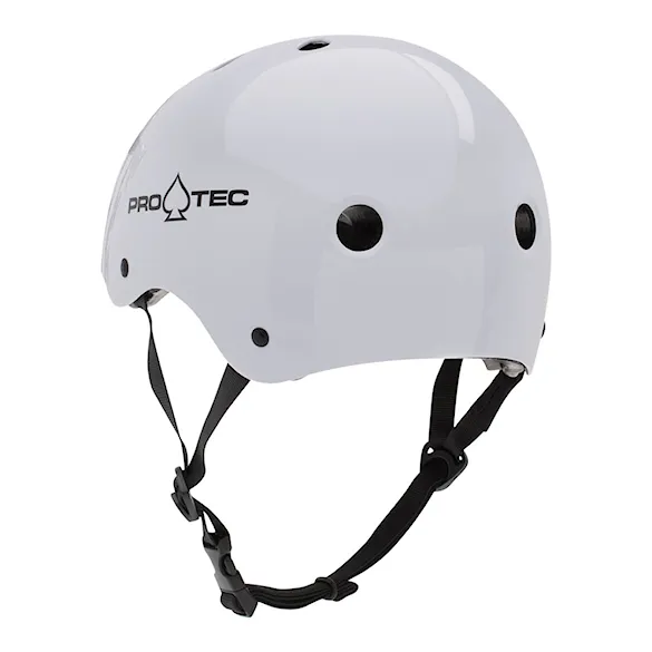 Skateboard Helmet Pro-Tec Classic Cert gloss white - 3