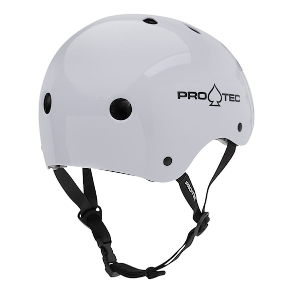 Skateboard Helmet Pro-Tec Classic Cert gloss white - 4