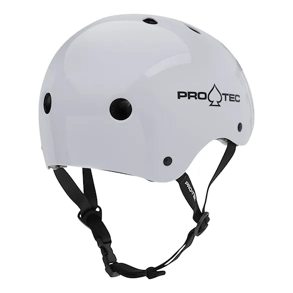 Skateboard Helmet Pro-Tec Classic Cert gloss white - 4