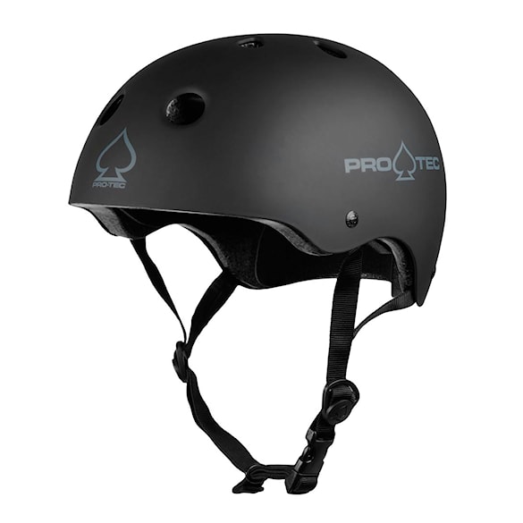 Skateboard Helmet Pro-Tec Classic Cert matte black - 1