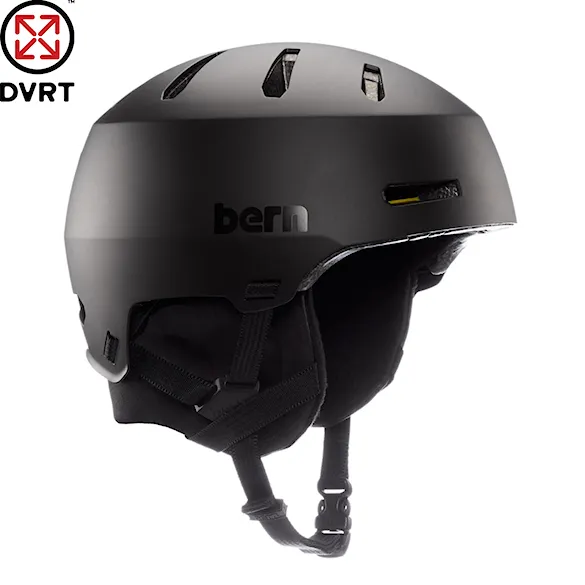 Prilba na snowboard Bern Macon 2.0 Jr. DVRT matte black 2026 - 1