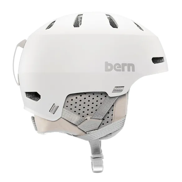 Kask snowboardowy Bern Macon 2.0 matte white 2026 - 2