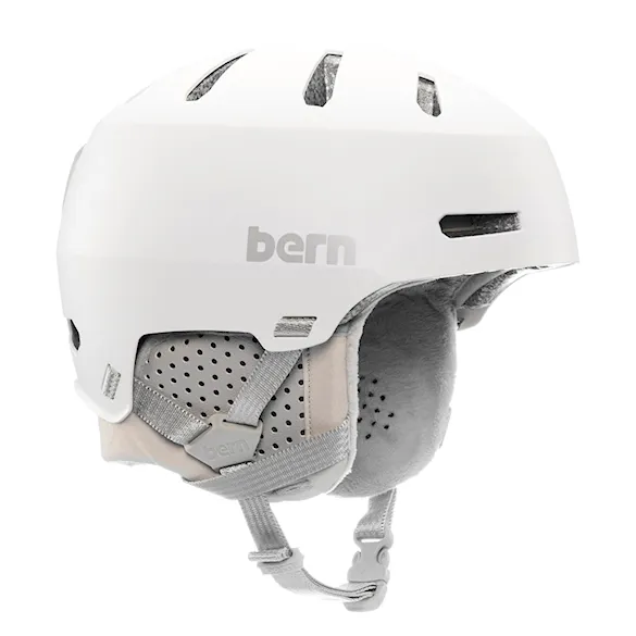 Kask snowboardowy Bern Macon 2.0 matte white 2026 - 1