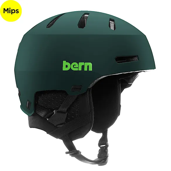 Helma na snowboard Bern Macon 2.0 Mips matte forest 2026 - 1