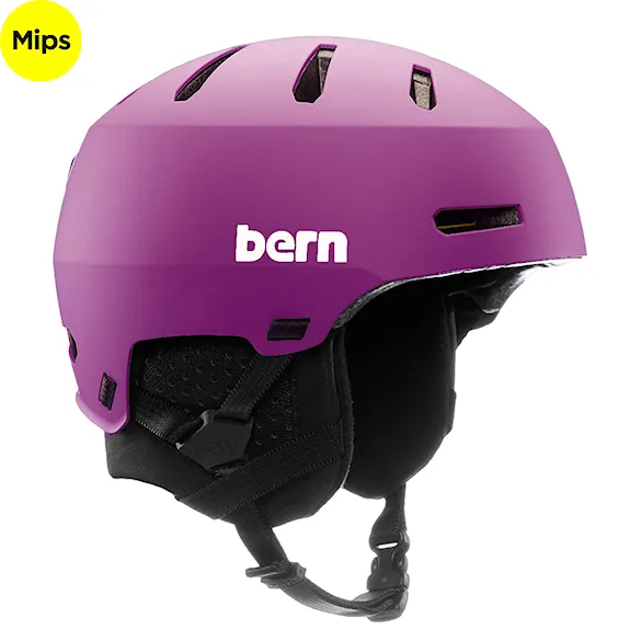 Helma na snowboard Bern Macon 2.0 Mips satin purple 2026 - 1