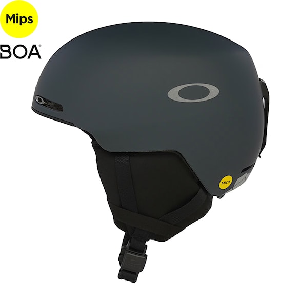 Kask snowboardowy Oakley MOD1 Mips india ink/metallic silver 2026 - 1