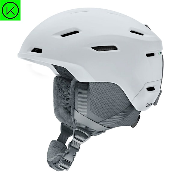 Prilba na snowboard Smith Descend matte white 2026 - 1