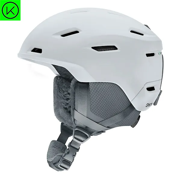 Prilba na snowboard Smith Descend matte white 2026 - 1