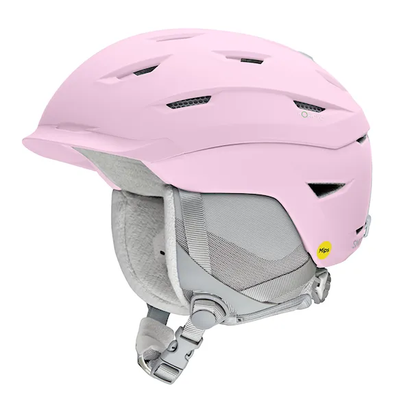 Kask snowboardowy Smith Liberty Mips matte pink frost 2027 - 1