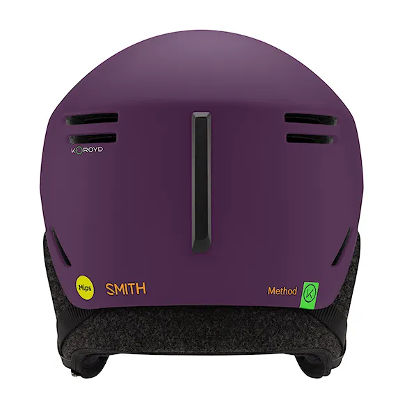 Kask snowboardowy Smith Method Mips matte cherry lacquer 2027 - 2