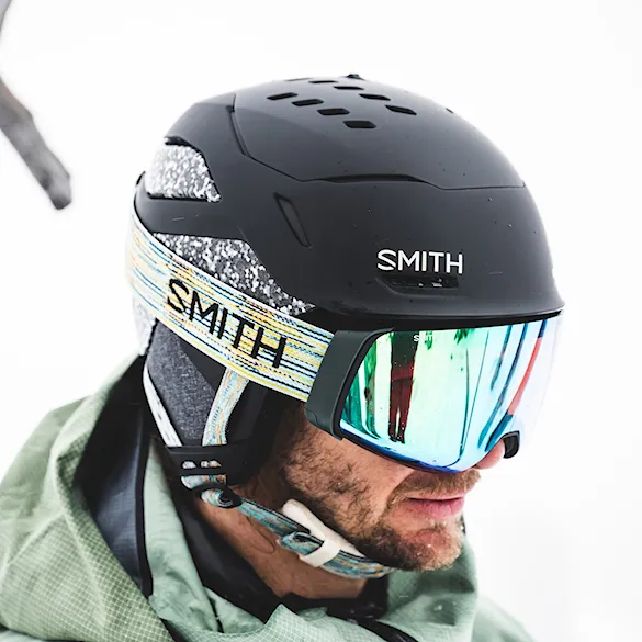 Kask snowboardowy Smith Vantage 2 Mips matte black translucent 2027 - 2