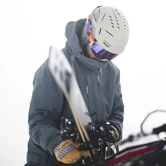 Prilba na snowboard Smith Vantage 2 Mips matte chalk 2026 - 6
