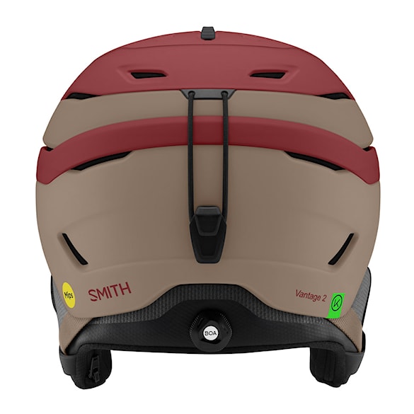 Kask snowboardowy Smith Vantage 2 Mips matte ironwood / bandit 2026 - 2