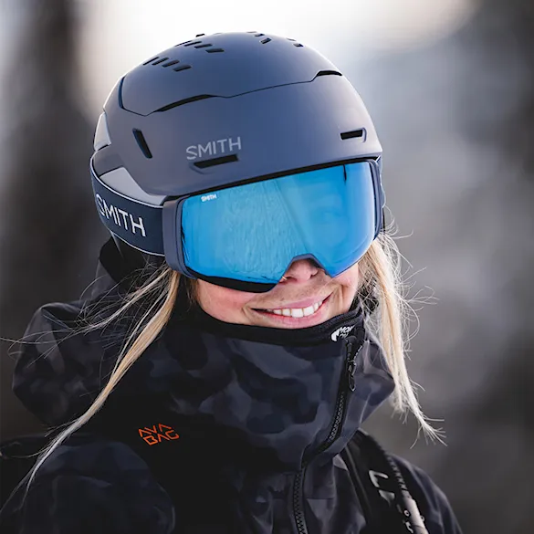 Snowboard Helmet Smith Vantage 2 Mips matte royal navy / wolf gray 2026 - 6