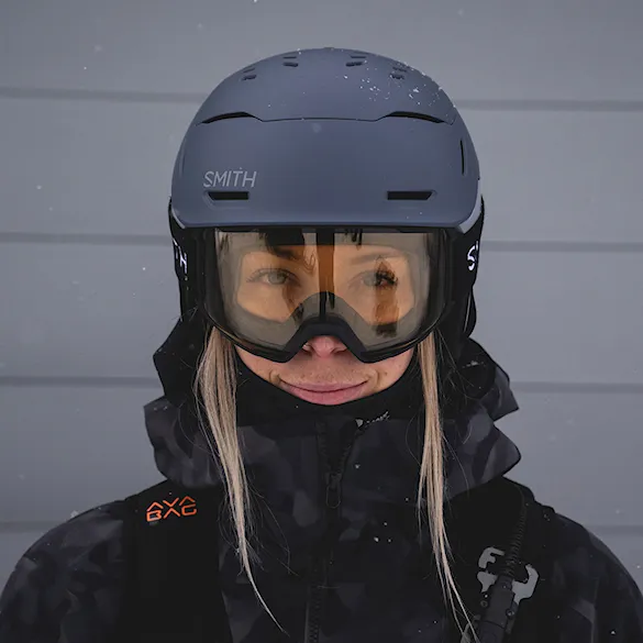 Snowboard Helmet Smith Vantage 2 Mips matte royal navy / wolf gray 2026 - 7