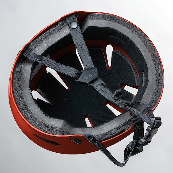 Prilba na wakeboard Bern Macon 2.0 H2O matte hyper red 2026 - 4